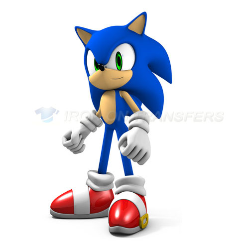 Sonic the Hedgehog Iron-on Stickers (Heat Transfers)NO.5292